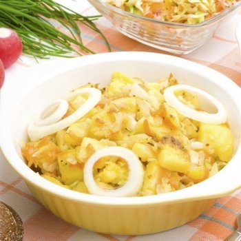 Patatas con verduras