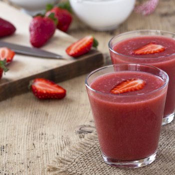 Granizado de fresas. Una receta refrescante para los niños