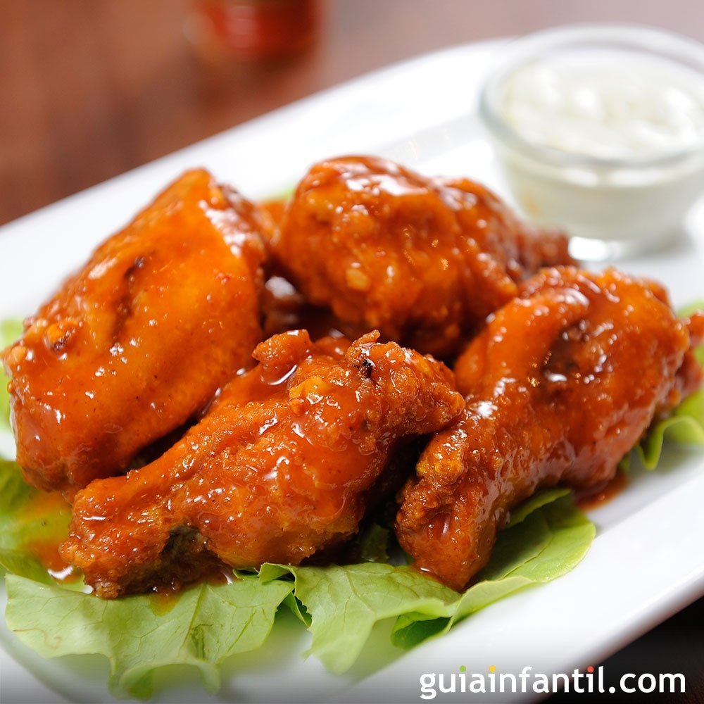 Alitas De Pollo A La Miel Receta Sencilla Y Rápida Para Niños