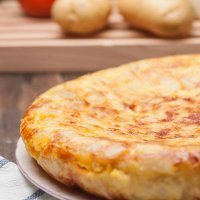 Tortilla de patatas. Recetas tradicionales para niños