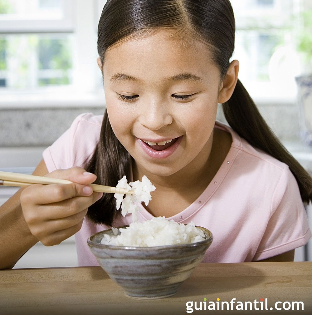 Recetas con arroz sanas y saludables para niños