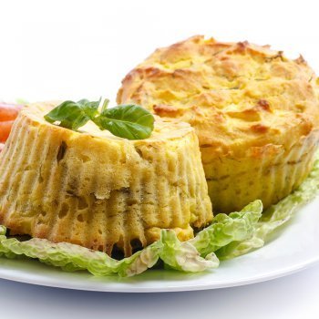 Bizcocho de champiñones