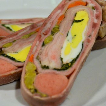 Matambre relleno. Receta argentina para niños