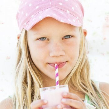 Cremas, batidos y zumos con frutas para niños
