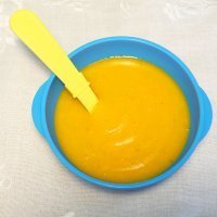 Puré de calabaza, zanahoria y patata para bebés