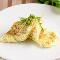 Receta fácil de tortilla con rúcula