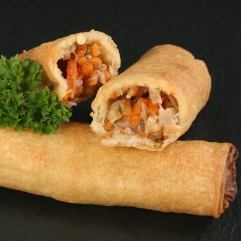 Rollitos de primavera. Recetas tradicionales chinas