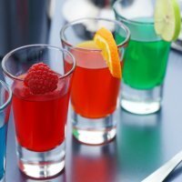 Gelatina con zumo de frutas para niños