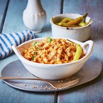 Mole Jarocho de soja. Cocina mexicana sana