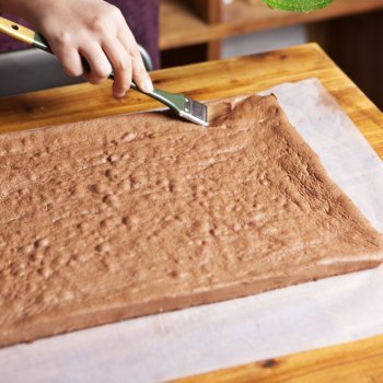 Receta de plancha de bizcocho para enrollar y rellenar