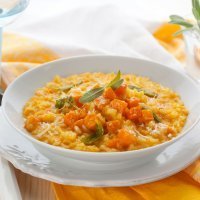Receta de risotto multicolor sin gluten