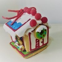 Casita de galletas de jengibre para Navidad paso a paso