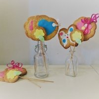 Receta de galletas con forma de flor para regalar