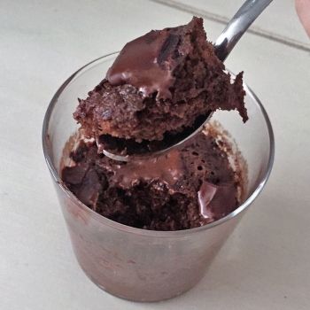 Bizcocho rápido en microondas. Recetas fáciles