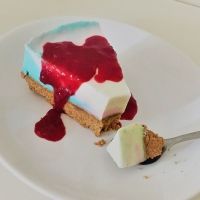Tarta de queso de fantasía para cumpleaños infantiles... ¡sin horno!
