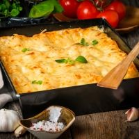 Lasaña chilena con patatas. Comidas para los niños