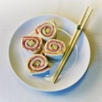 Sushi sándwich. Receta fácil para hacer con los niños
