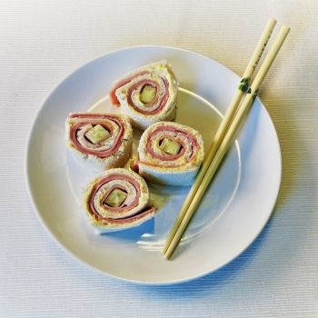 Sushi sándwich para niños