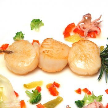 Brochetas de calamar a la plancha, cena rápida y sana