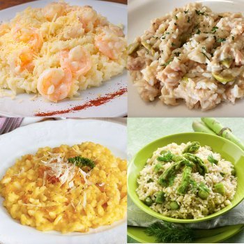 Recetas de risottos. Cocina italiana para niños
