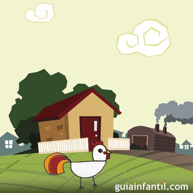 Cómo dibujar un gallo. Dibujos de la granja para niños