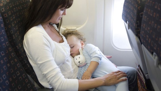 Dolor de oídos en el avión
