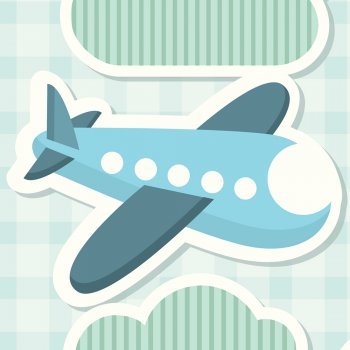 Cómo dibujar un avión. Dibujos de transportes para niños