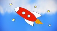 Cómo dibujar un cohete. Dibujos de transportes para niños