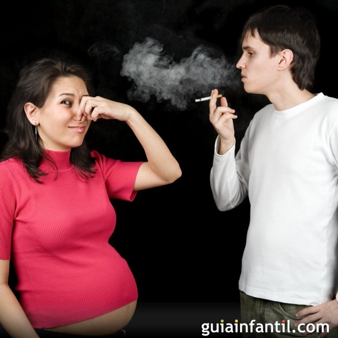 Campaña en contra de fumar en el embarazo