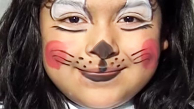 Maquillaje de fantasía de Minnie