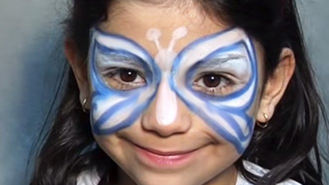 Maquillaje de fantasía de Mariposa