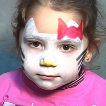 Maquillaje de fantasía de Hello Kitty
