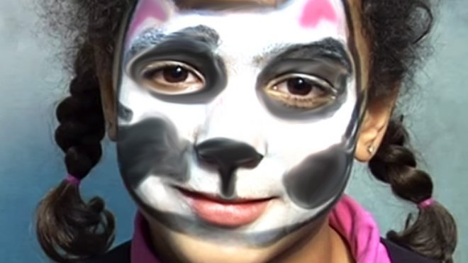 Maquillaje de fantasía de Dálmata