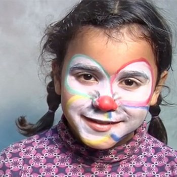 Maquillaje de fantasía de Flor