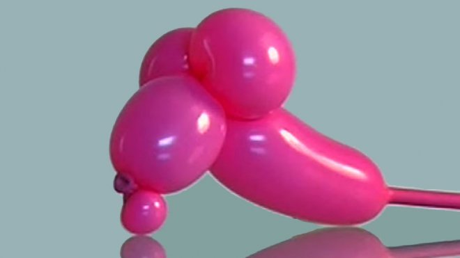 Globos de animales para fiestas, un ratoncito