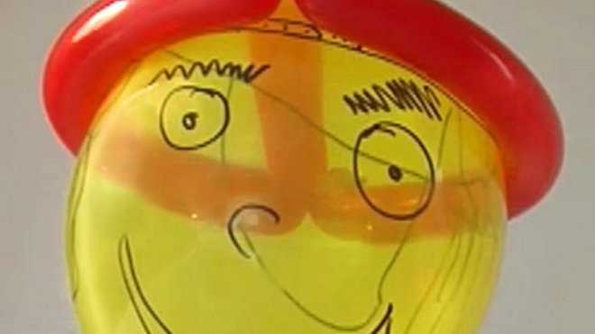Aprende a hacer un gorro con globos. Globoflexia para niños