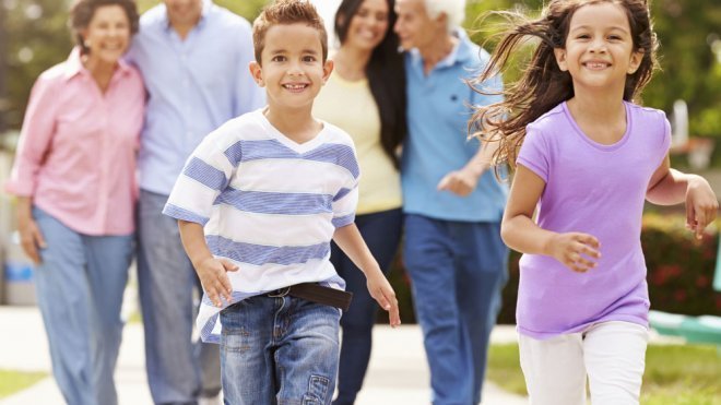 La familia en lengua de signos para niños