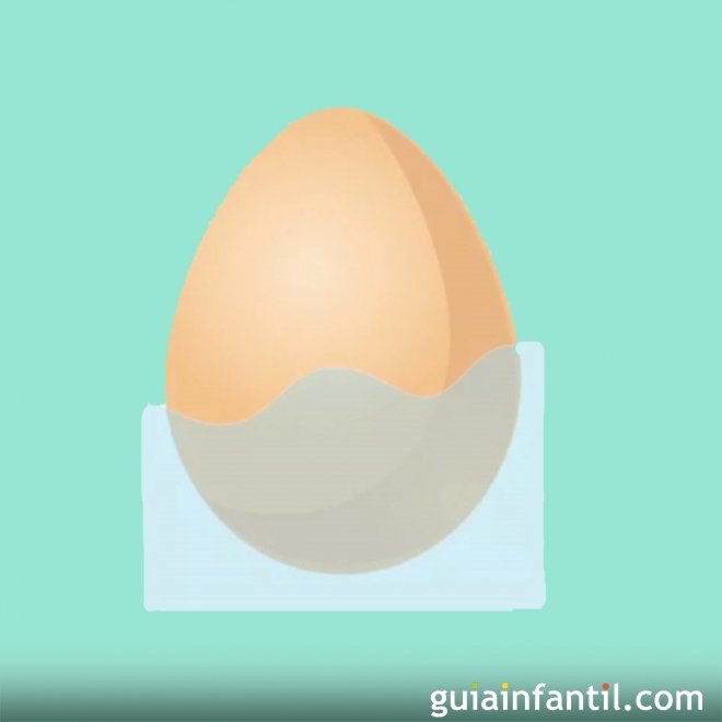 Huevo que flota en el agua. Ciencia para niños