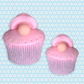 Cómo decorar un cupcake con un chupete