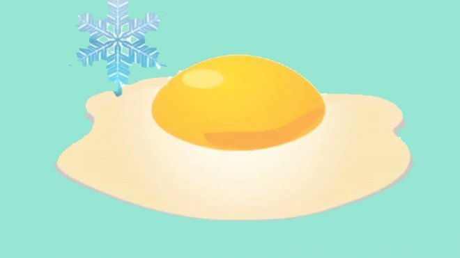 Como freír un huevo en frio. Ciencia para niños