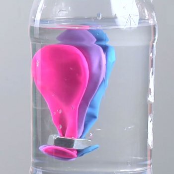 Submarino con globos