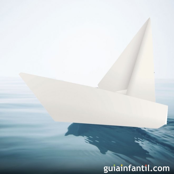 Papiroflexia, cómo hacer un barco velero en papel