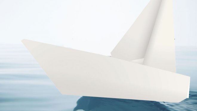 Papiroflexia, cómo hacer un barco velero en papel