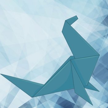 Foca de origami