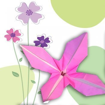 Flor de origami