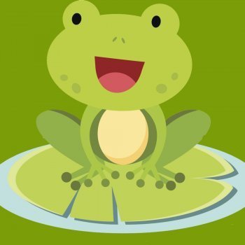 La rana cantaba debajo del agua. Canción para toda la familia