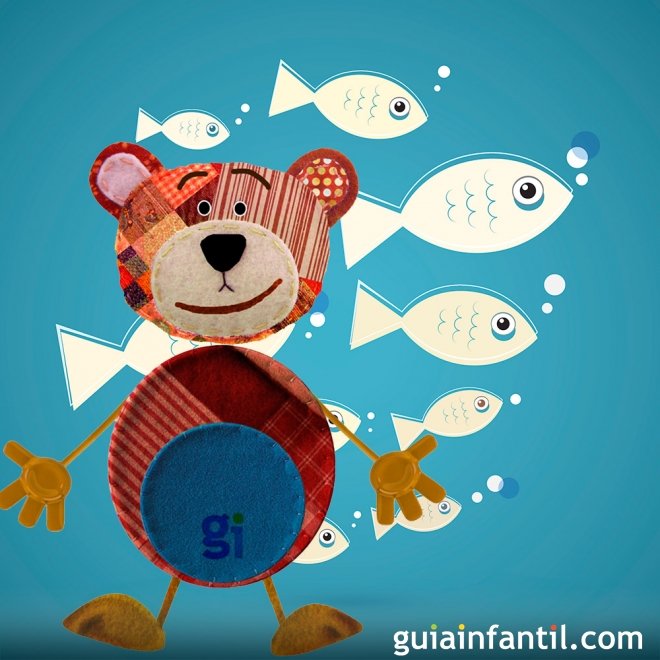 Los peces en el río. Villancico en karaoke para los niños