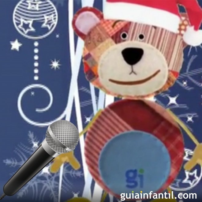 Karaoke de 'Navidad, Navidad, hoy es Navidad'. Villancico infantil
