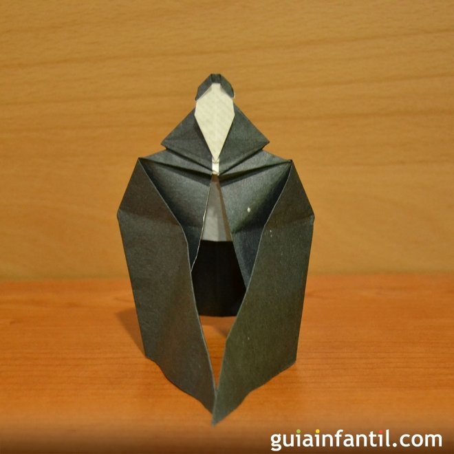 Vídeo de Origami para Halloween. Drácula