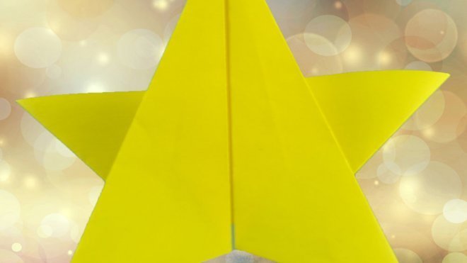 Papiroflexia de estrella de Navidad. Origami para toda la familia
